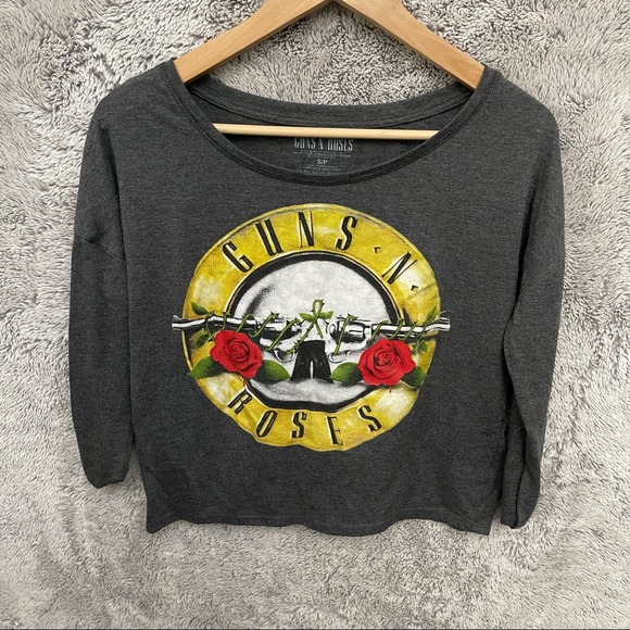 Guns N Roses Crop Top - Picture 1 of 3